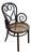 Late 19th Century Large Victorian No.4 Bent Oak Cafe Daum Style Bentwood Armchair by Thonet For Sale