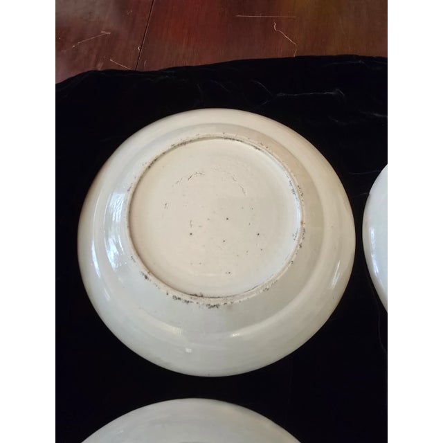 Antique Chinese Porcelain 200 Years Old Set of Plates For Sale - Image 4 of 8