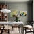 This combination acrylic paint/colored pencil piece adds a colorful and graphic focal point to your contemporary space....
