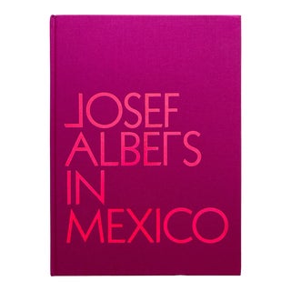" Josef Albers in Mexico " Lithograph Print Large Hardcover Modernism Exhibition Art Book For Sale