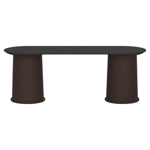 Brown Fat Table 5141 in Polyethylene by Loope For Sale - Image 8 of 8