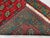 Red and Turquoise Turkmen Tribal Wool Runner Rug, 2'9" X 15'9" For Sale - Image 13 of 13