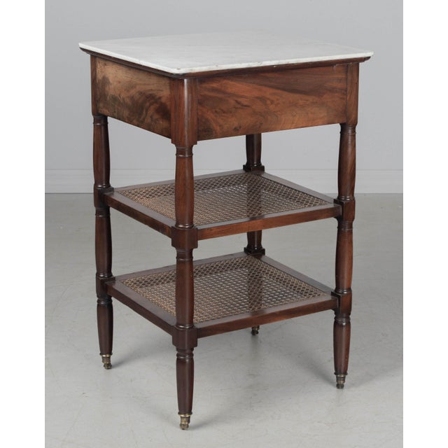 Louis Philippe 19th Century Louis Philippe Mahogany Side Table For Sale - Image 4 of 12