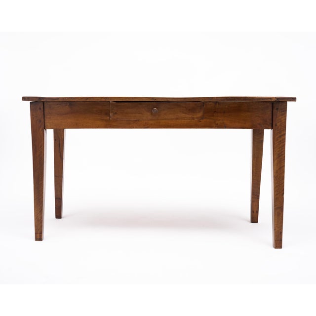 French French Antique, Farm Table, Walnut, 19th Century For Sale - Image 3 of 9