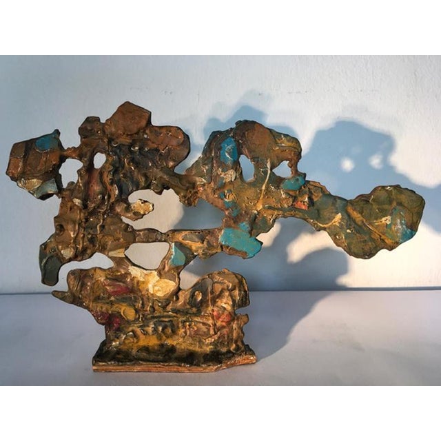 This artwork by the Italian artist Edoardo Franceschini becomes a landscape where the use of bright colors, it evoques the...