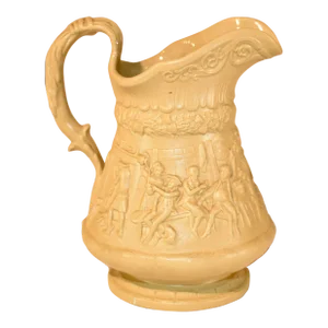 C. 1835 Ridgway Drab Ware Small Picher