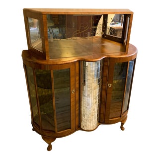 Vintage Art Deco Bar Cabinet For Sale