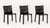 Cassina Set of Six Mario Bellini for Cassina "Cab 412" Side Chairs For Sale - Image 4 of 14