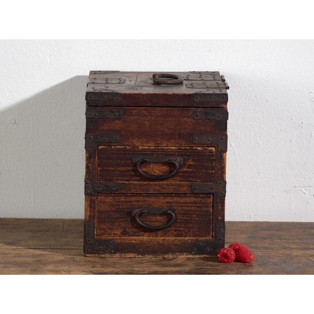 Japanese Ko-Dansu Desk Box For Sale - Image 10 of 12