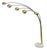 Mid Century Modern 5-Arm Italian Arc Lamp by Harvey Guzzini For Sale