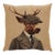 Mr Douglas Deer Tapestry Cushion With Feather Filler - 46x46cm (18"x18") For Sale