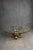 Vintage Gilt Iron Coffee Table with Glass Top For Sale - Image 6 of 7
