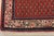 Mir Runner 3’7” X 9’10” Red Wool Vintage Tribal Hand-Knotted Oriental Rug For Sale - Image 11 of 14
