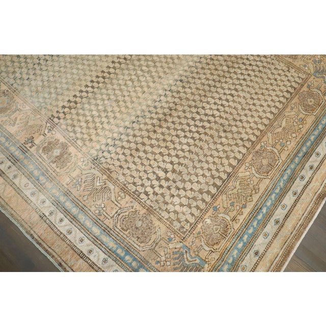 Zabihi Collection Brown Persian Malayer Saraband Rug For Sale - Image 4 of 9