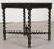 Ebony 19th Century Italian Ebonized Table With Scagliola Top For Sale - Image 8 of 11
