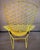 Bird Chair in Sulfur Yellow by Harry Bertoia for Knoll International, 1980s For Sale - Image 11 of 15