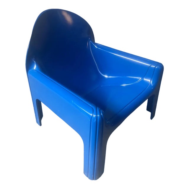 Blue Model 4794 Armchair by Gae Aulenti for Kartell, 1974 For Sale