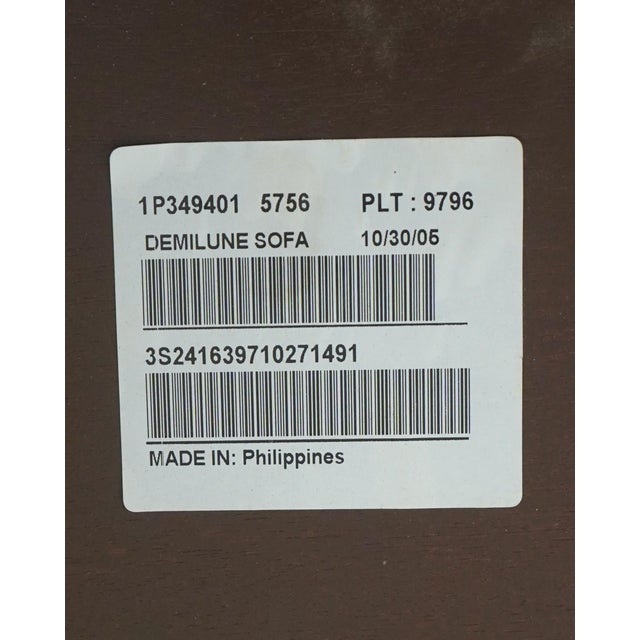 Ethan Allen Federal Inlaid Mahogany Console Table For Sale - Image 16 of 16