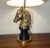 La Maison Charles Mid 20th Century La Maison Charles Brass Horse Head Table Lamp- France For Sale - Image 4 of 10
