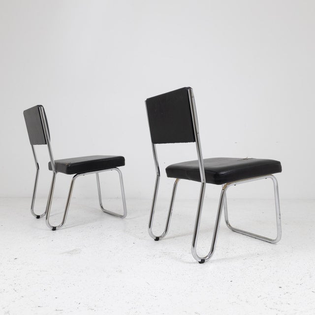 Rationalist Armchairs, 1950s, Set of 2 For Sale - Image 6 of 13