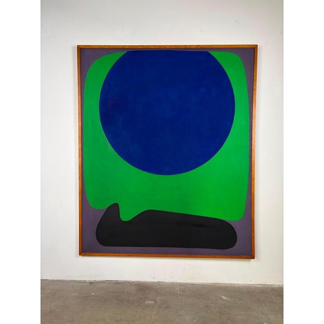Acrylic on canvas by Marshall Baer – New York City (1972) Marshall Baer – New York City (1972) "Created in 1972, *New York...