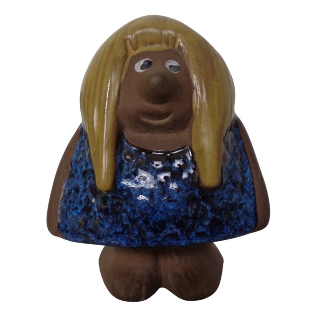 Ceramic Troll by Kurt Nilsson, Sweden, 1970s For Sale