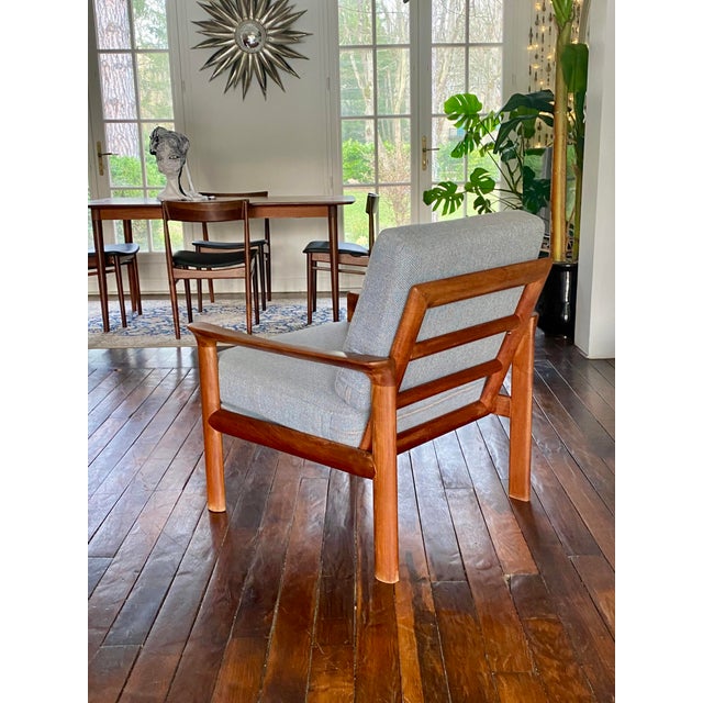 Danish Teak Lounge Chair from Komfort, 1960s For Sale - Image 6 of 15
