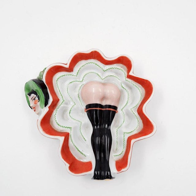 Painted Porcelain Pocket Tray from Les Naturistes, Paris, France 1956 For Sale - Image 10 of 10
