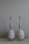Petite Tue Poulson Style Table Lamps - a Pair For Sale In Miami - Image 6 of 11