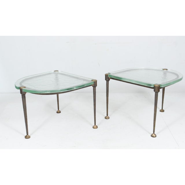 Vintage German Brutalist Coffee Tables by Lothar Klute, 1980s, Set of 2 For Sale - Image 14 of 15