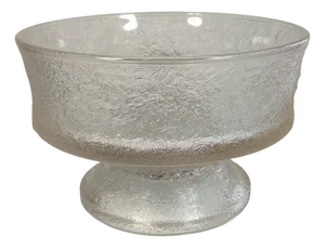 Art Deco Bowl by Pavel Pánek for Rudolfova Hut, 1970s
