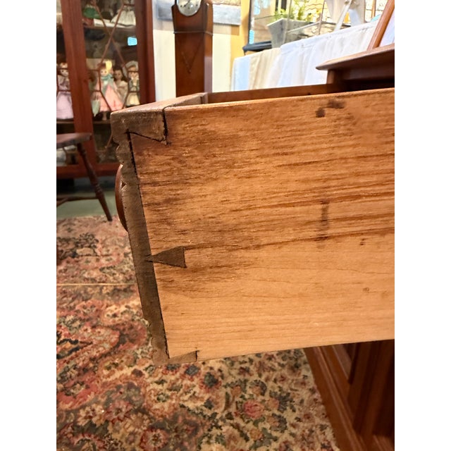 This Eastlake, drop-front desk date to the mid to late 1800s. The style and hand-carved dove tail joints help to date this...