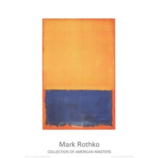 Mark Rothko, Yellow, Blue, Orange (1955), Offset Lithograph For Sale