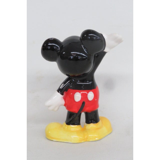 Ceramic Mickey Mouse Figurine Made in Japan for Walt Disney Productions 4833b For Sale - Image 14 of 16