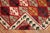 Mid 20th century Turkish Kilim with a colorful Geometric Pattern in great condition Measures: 3'6'' x 5'6''.