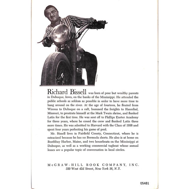 Traditional "You Can Always Tell a Harvard Man" 1962 Bissell, Richard For Sale - Image 3 of 6