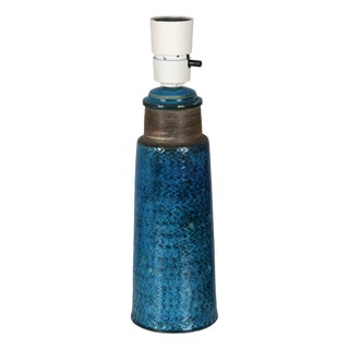 Ceramic Table Lamp by Herman A. Kähler for Kähler, Denmark, 1960s For Sale