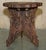 Small Syrian Inlaid Hand-Carved Folding Table from Liberty London, 1880s For Sale - Image 10 of 16