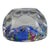 English Whitefriars Glass Millefiori Faceted Glass Paperweight C1920 For Sale - Image 6 of 12