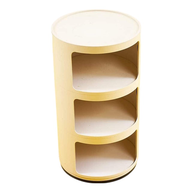 Bedside Table attributed to Anna Castelli for Kartell For Sale