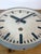 Large Grey Industrial Station Wall Clock from CTW, 1960s For Sale - Image 14 of 18