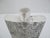 Mexican Sterling Silver Heavily Textured Basket Weave Hip Flask For Sale - Image 9 of 11