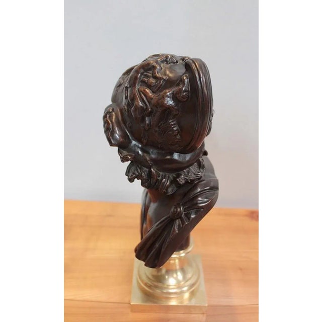 Bust of Pericles, 1920s, Bronze For Sale - Image 6 of 13