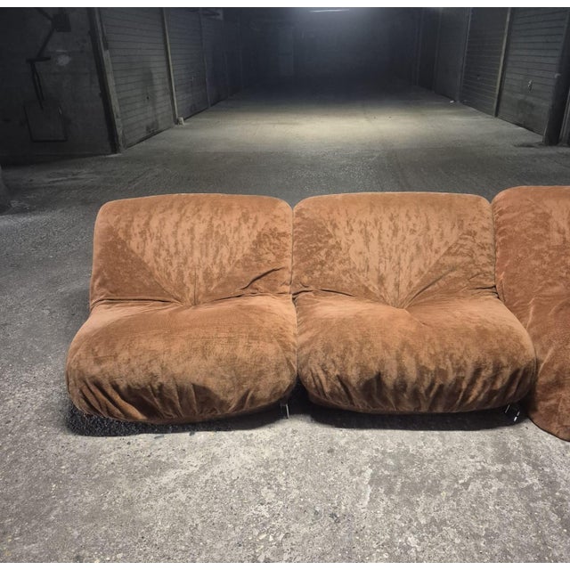 1970s Patate Lounge Chairs from Airborne, 1970, Set of 5 For Sale - Image 5 of 14