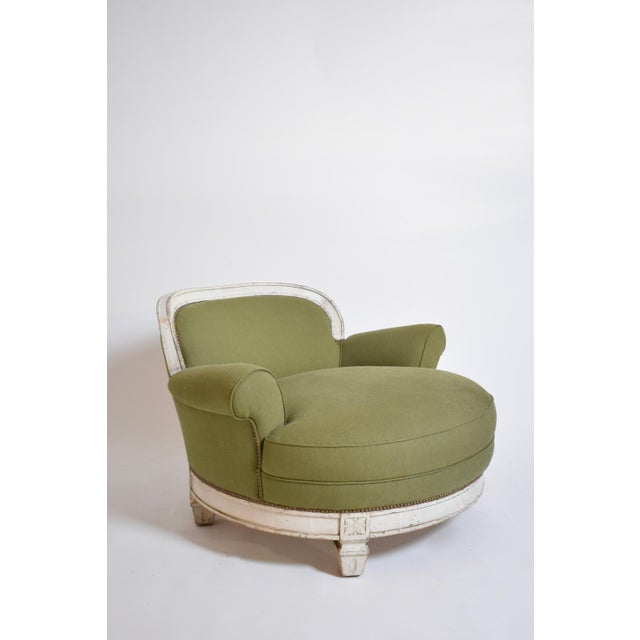 Louis XVI Style Armchair, 1940s For Sale - Image 6 of 6