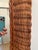 1970s Mid Century French Style Oval Rattan Mirror For Sale - Image 4 of 5