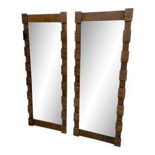 Mid-Century Modern Mirrors - a Pair For Sale