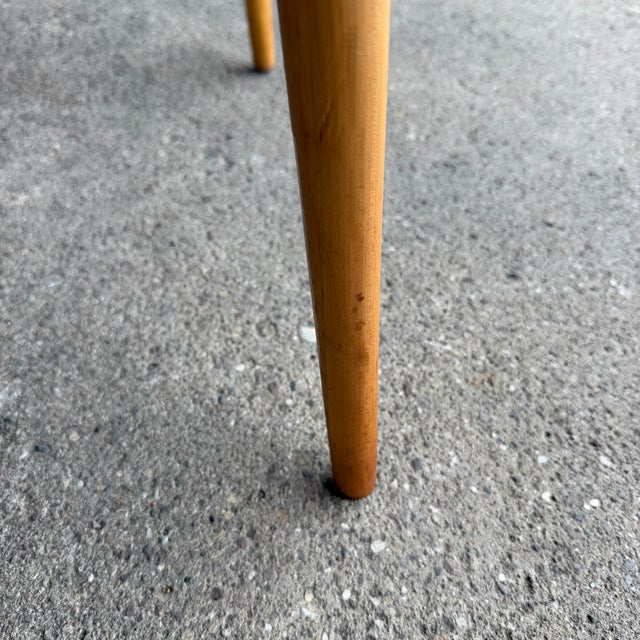 Singer and Sons Mid-Century Modern 2 Tier Boomerang Leg Table For Sale - Image 9 of 12