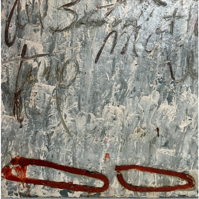Gray Jay Milder, Untitled Composition Abstract Expressionist Oil Painting Jay Milder, 1960 For Sale - Image 8 of 14