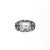 Silver Brooch with Aquamarine, 20th Century For Sale - Image 6 of 6